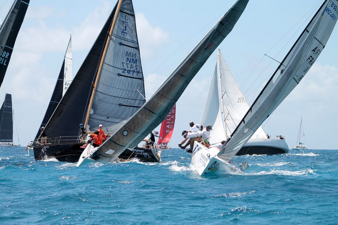 Volvos show off their credentials as 40th St. Maarten Heineken Regatta sets sail